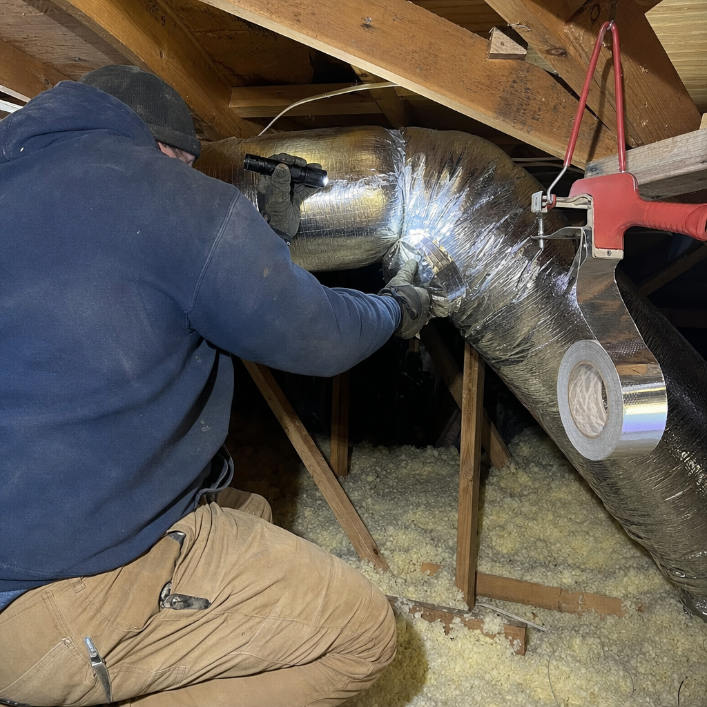 Duct Repair & Sealing in Worcester, MA | Liberty Bell Air Duct Cleaning Worcester